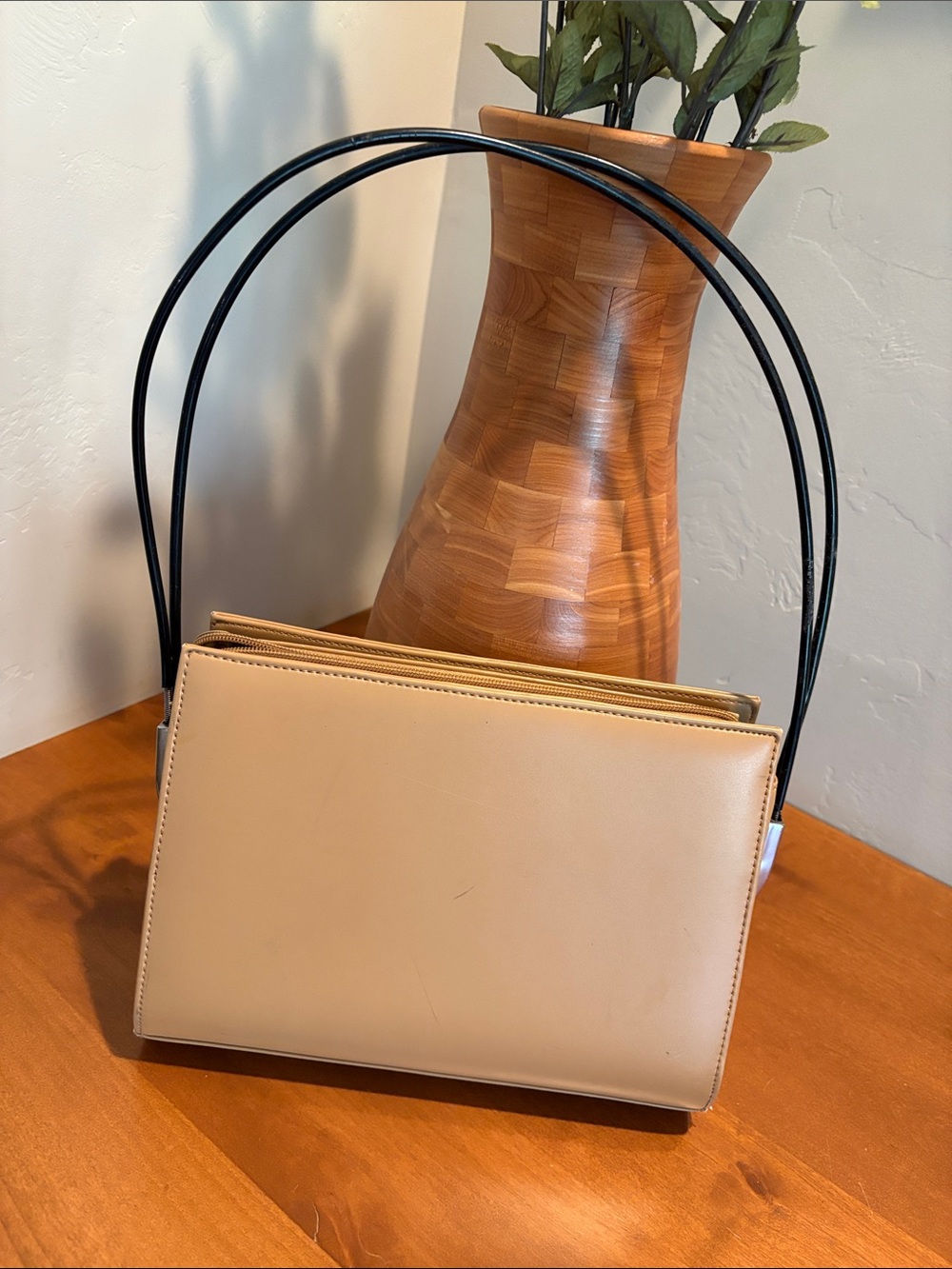 Tan med size bag